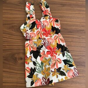 ZARA Floral Romper